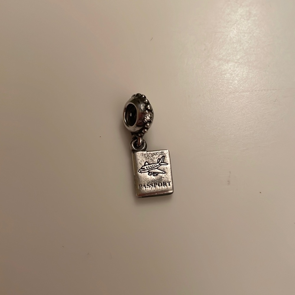 Authentic Pandora Passport Charm - Used